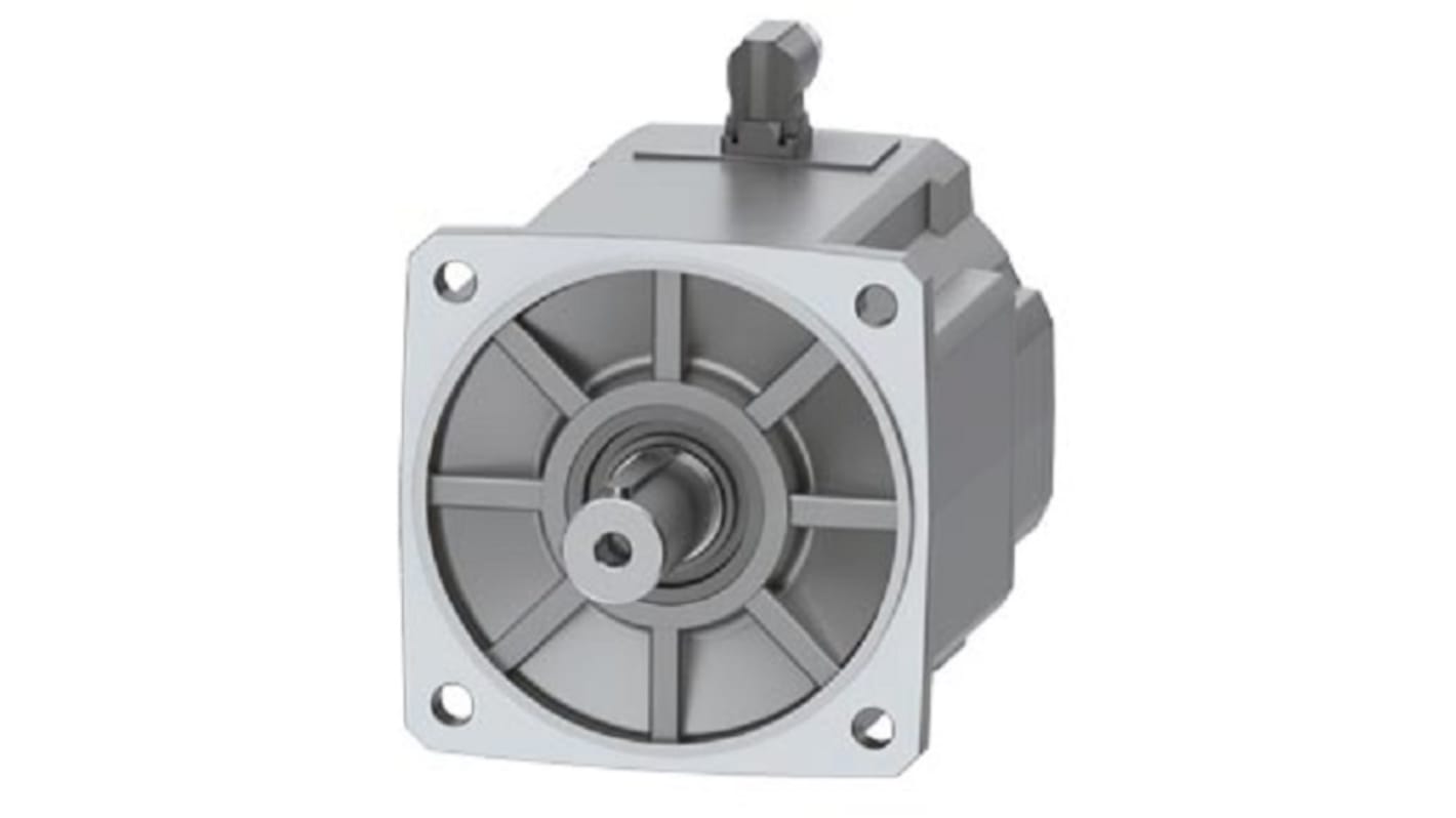 Siemens Servomotor, 90 Nm, 400 → 480 V, 1500 Umdrehungen pro Minute, 4,5 kW, 28.5Nm, 38mm