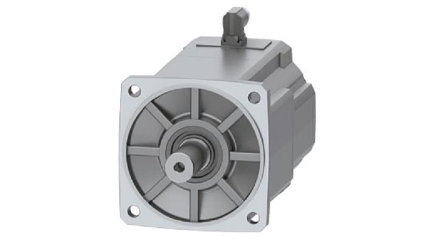 Siemens 400 → 480 V 4.5 kW Servo Motor, 1500 rpm, 90 Nm Max Output Torque, 38mm Shaft Diameter