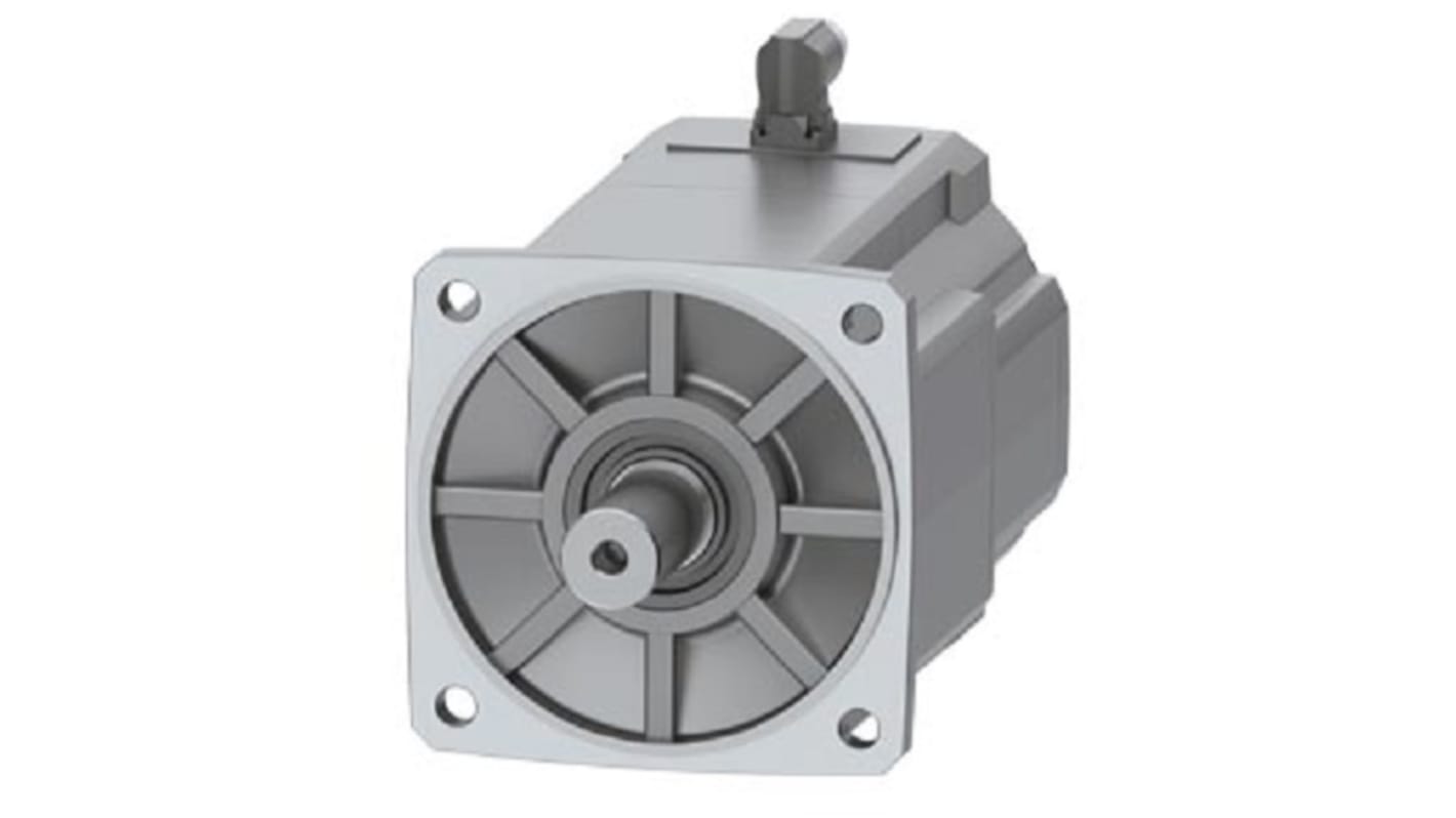 Siemens 400 → 480 V 4.5 kW Servo Motor, 1500 rpm, 90 Nm Max Output Torque, 38mm Shaft Diameter