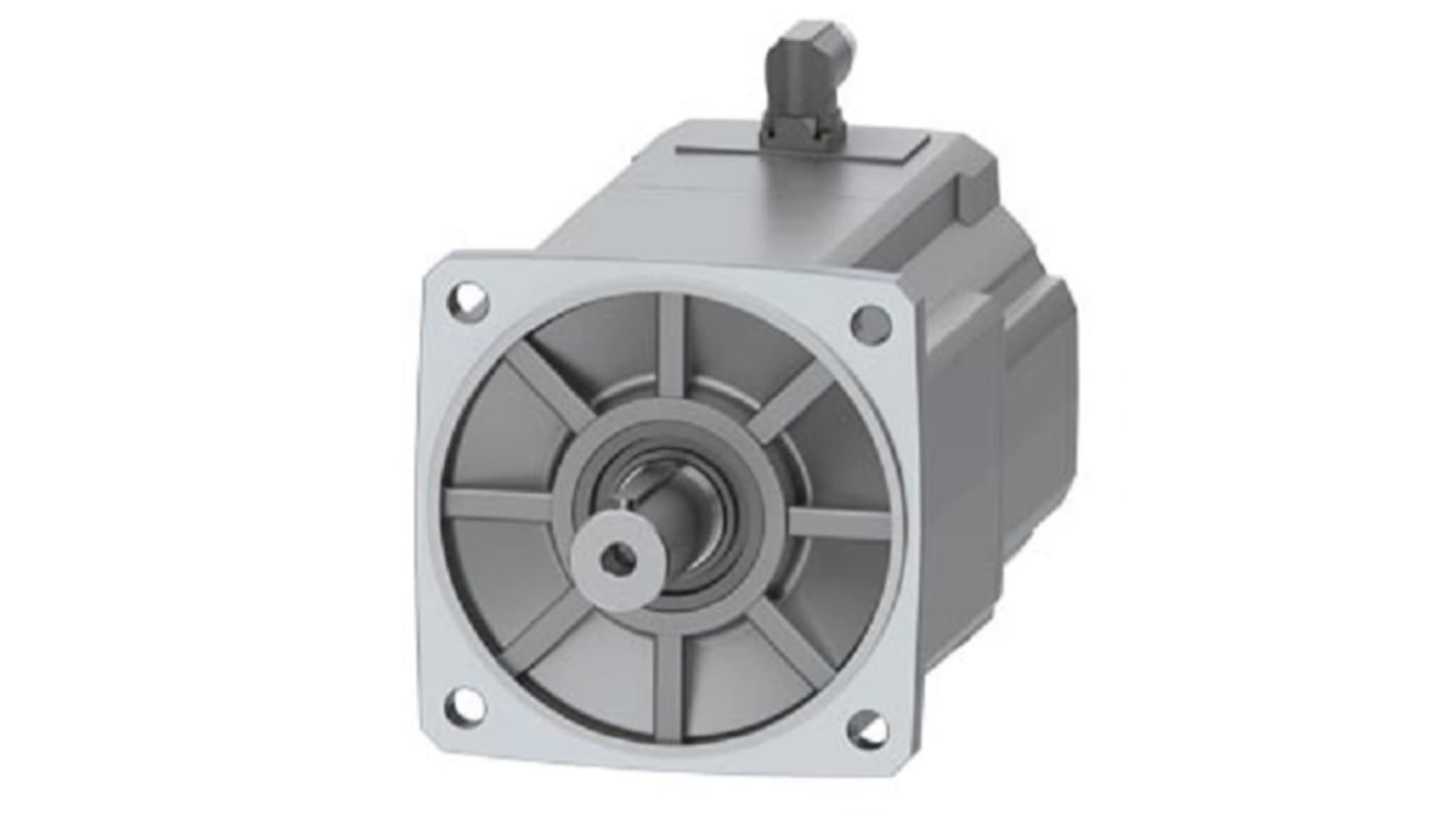 Siemens 400 → 480 V 4.5 kW Servo Motor, 1500 rpm, 90 Nm Max Output Torque, 38mm Shaft Diameter