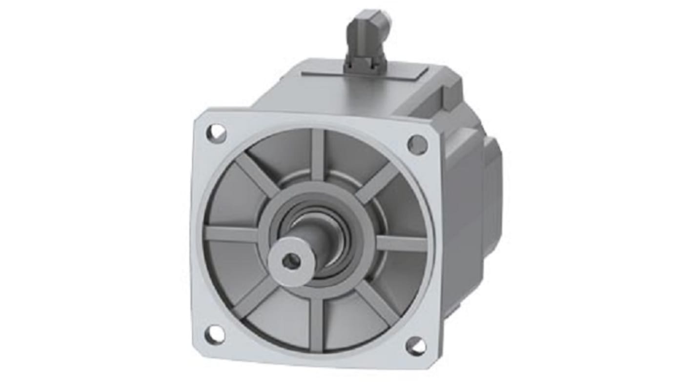 Siemens 400 → 480 V 5.5 kW Servo Motor, 2000 rpm, 90 Nm Max Output Torque, 38mm Shaft Diameter