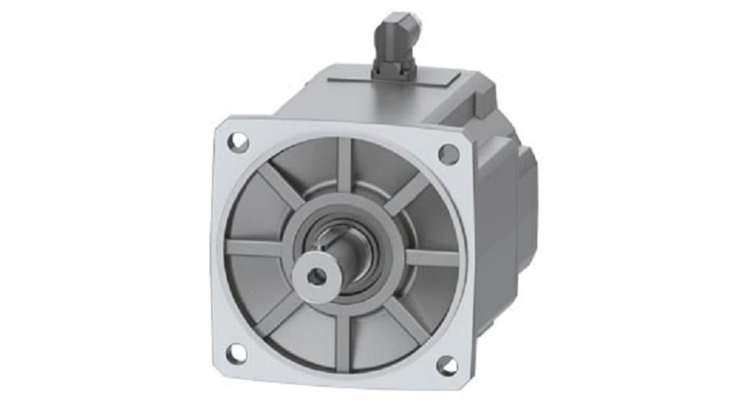 Siemens 400 → 480 V 5.5 kW Servo Motor, 2000 rpm, 90 Nm Max Output Torque, 38mm Shaft Diameter