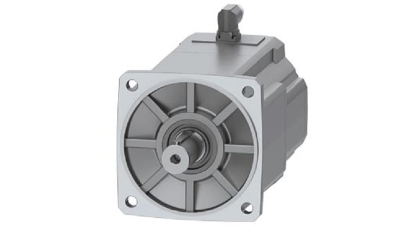 Siemens 400 → 480 V 5.5 kW Servo Motor, 2000 rpm, 90 Nm Max Output Torque, 38mm Shaft Diameter