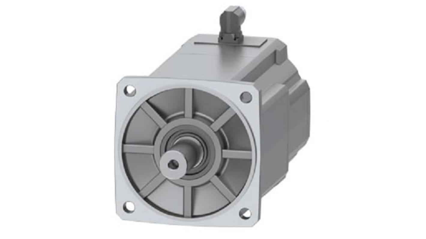 Siemens Servomotor, 120 Nm, 400 → 480 V, 1500 Umdrehungen pro Minute, 5,4 kW, 34.5Nm, 38mm