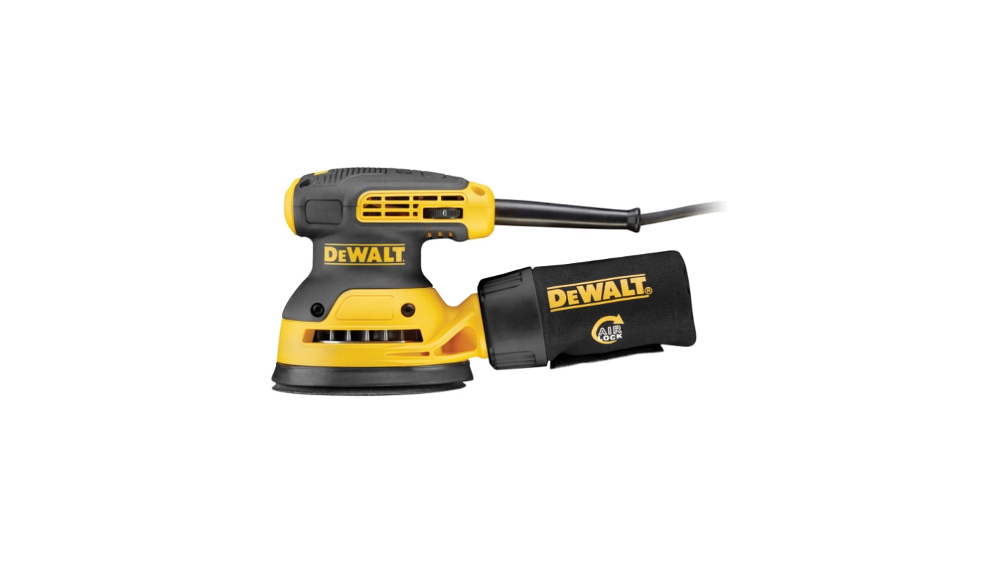 DWE6423QS DeWALT DWE6423 Corded Orbital Sander, Euro Plug RS