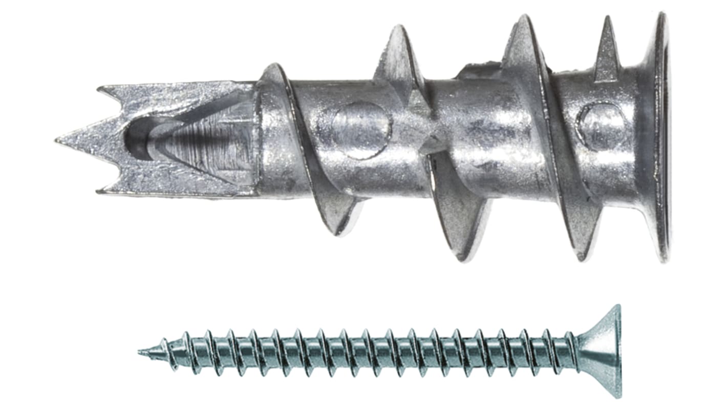 Pin tassello Conico in Metallo Galvanizzato, diametro 4.5mm, lunghezza 31mm