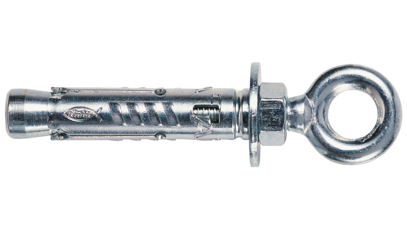 Pin tassello Conico in Acciaio galvanizzato/Acciaio inox, diametro 10mm, lunghezza 49mm