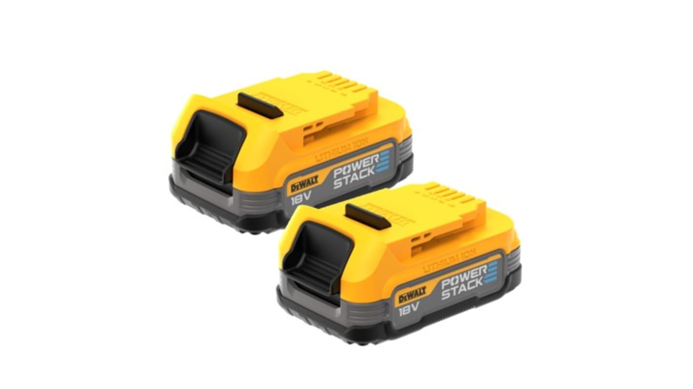 Batteria e caricabatterie DeWALT Li-Ion da 18V, 1.7Ah