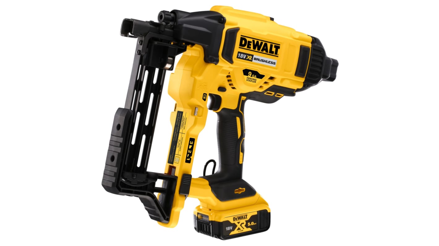 DeWALT DCFS95 Tacker, 50mm Klammernlänge Schwarz/Gelb