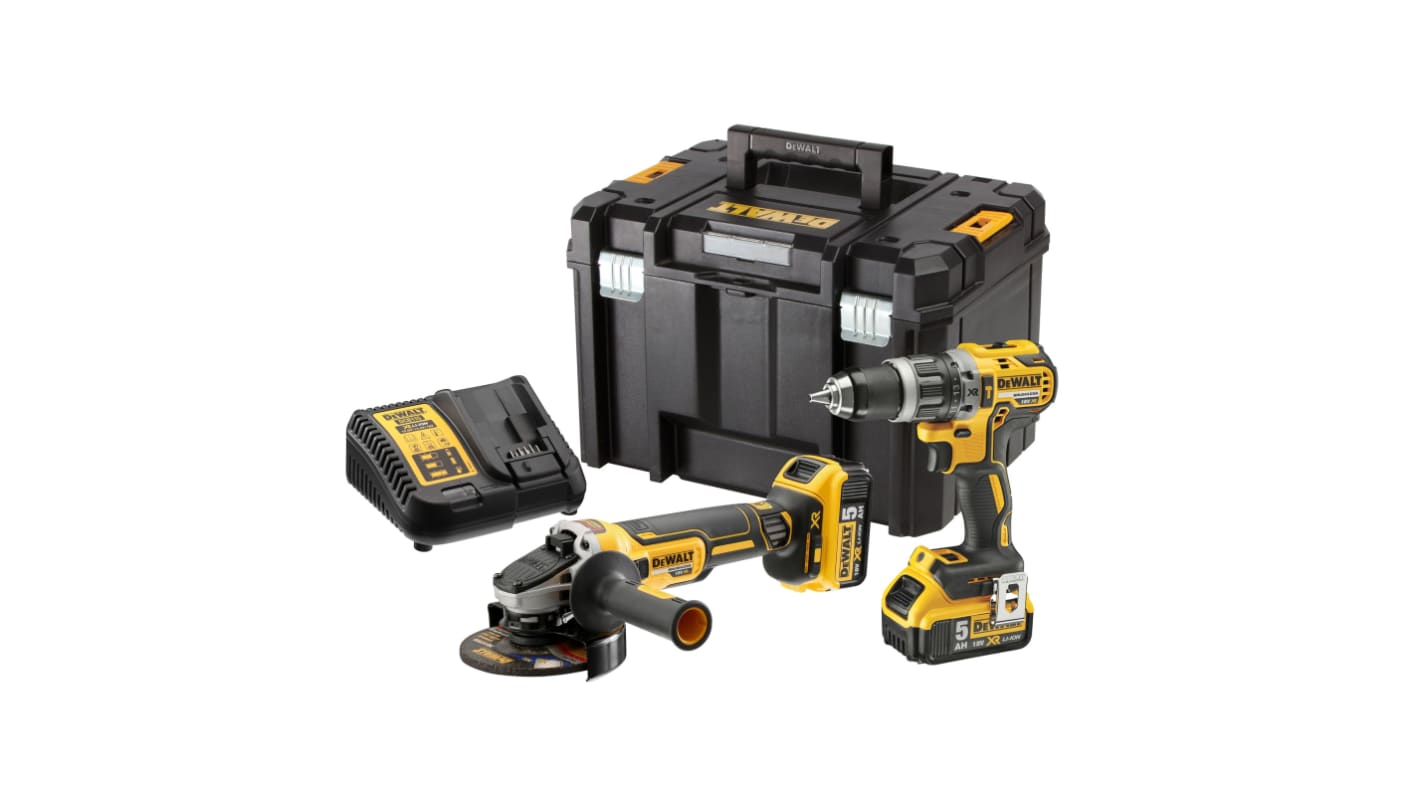 Kit de herramientas eléctricas DeWALT a batería, DCK2080P2T-QW