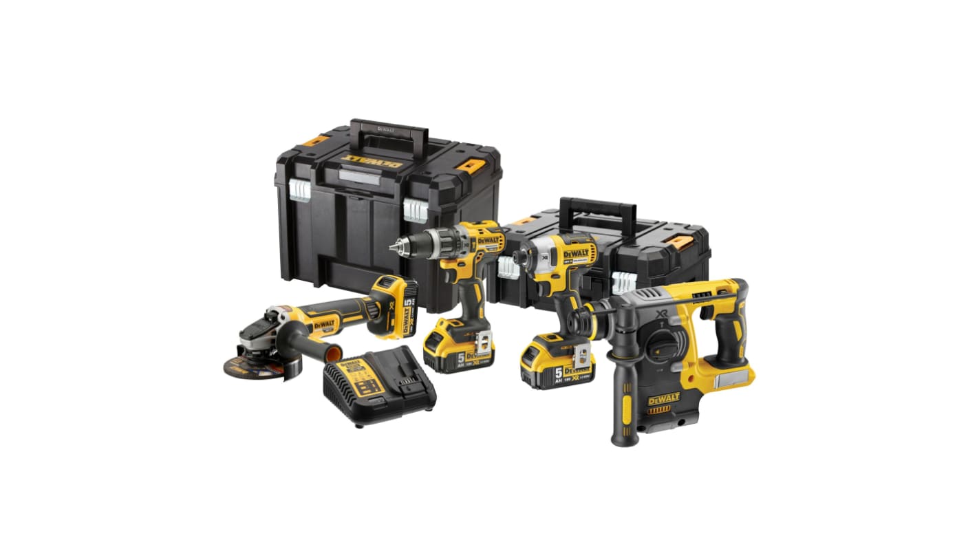 Kit de herramientas eléctricas DeWALT a batería, DCK422P3T-QW