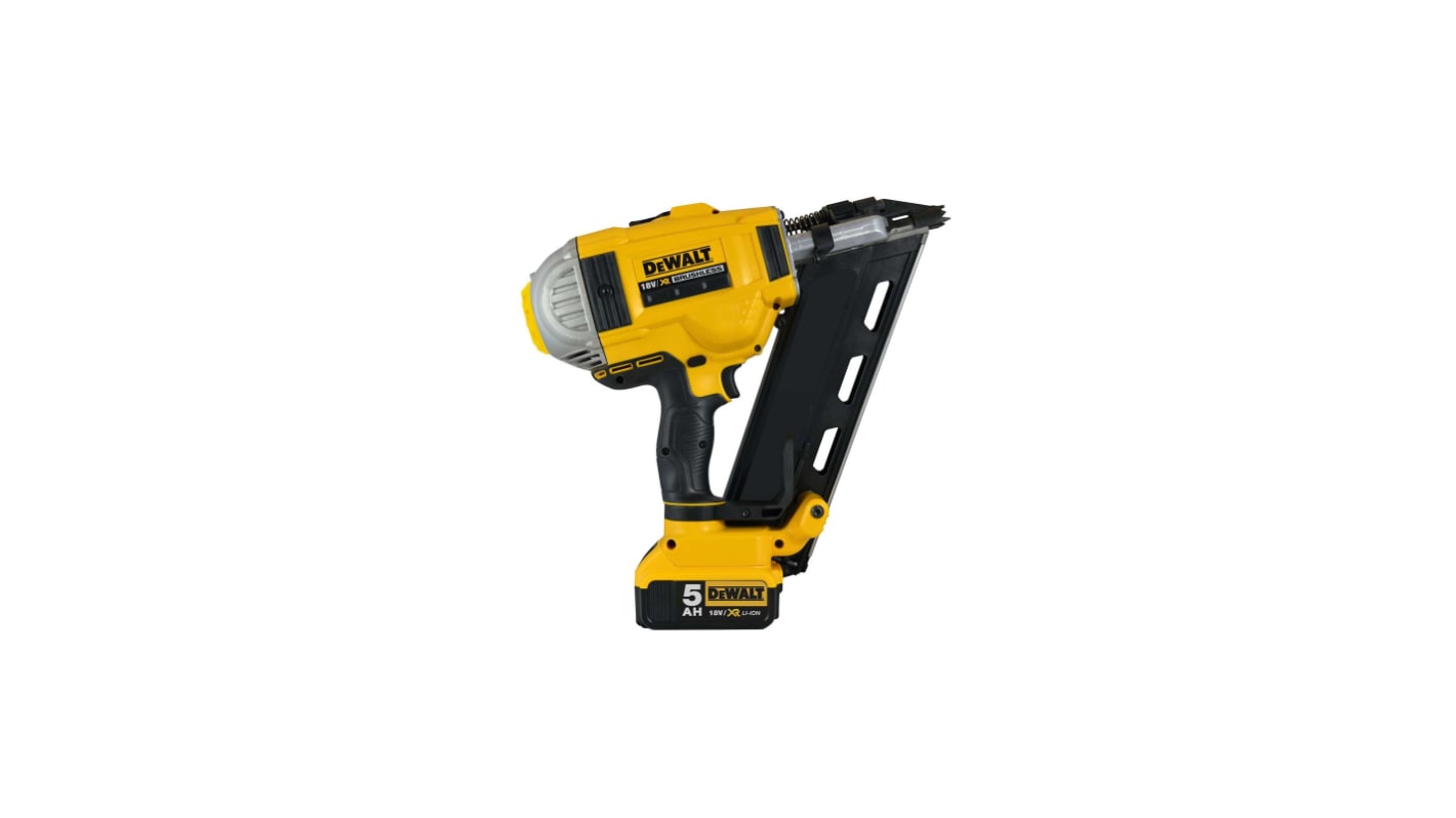 DeWALT Akku Nagelpistole L.= 90mm, 55 Klammern, 55 Pins Schnurlos