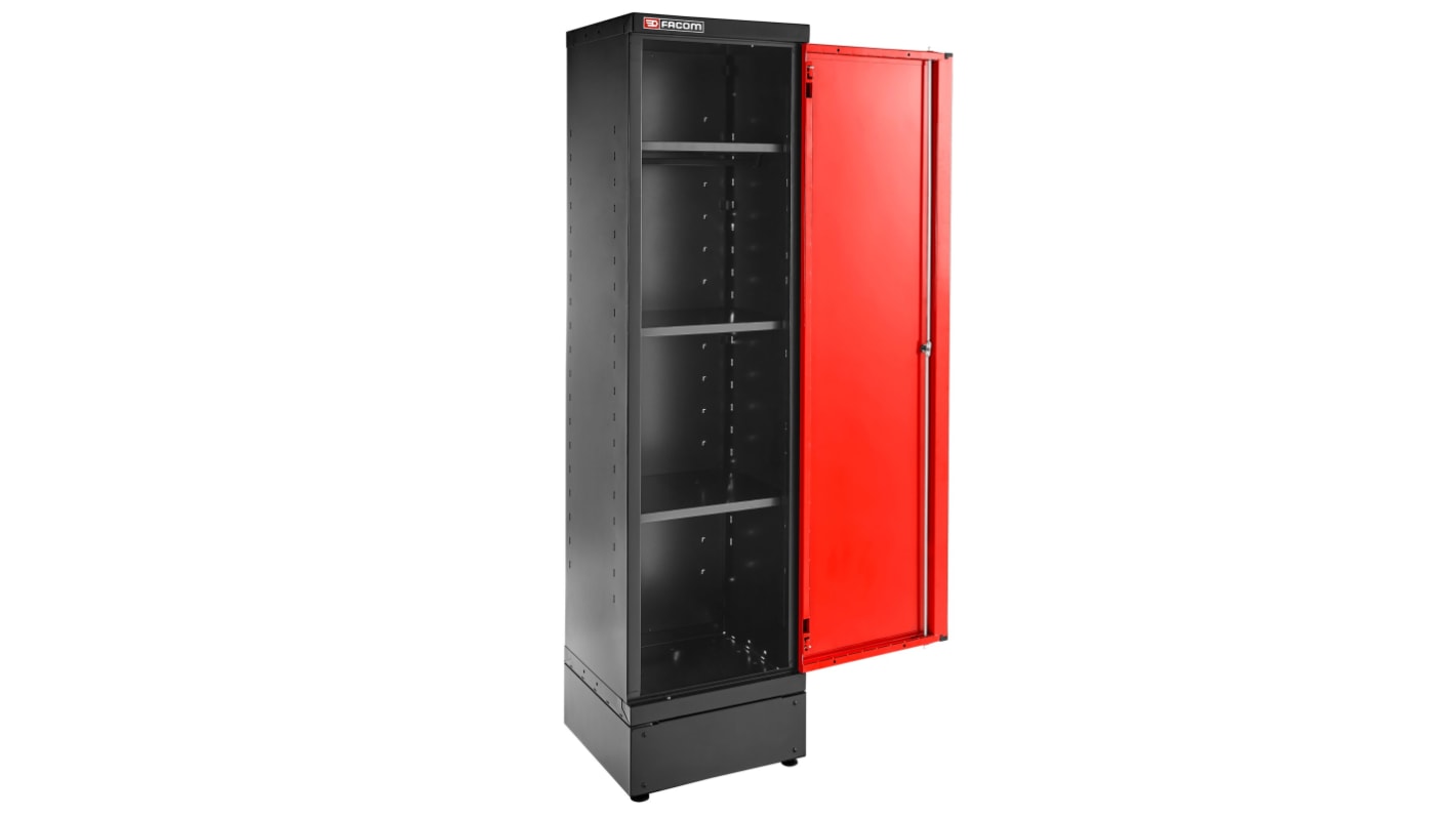 0 drawer Epoxy Coated Metal Wall Mount Tool Cabinet, 2.06m x 506mm x 533mm