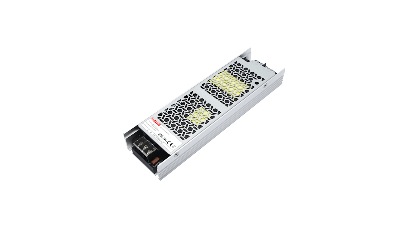 RS PRO Embedded Switch Mode Power Supply SMPS, 36V dc, 5.6A, 200W, 1 Output, 85 → 305V ac Input Voltage