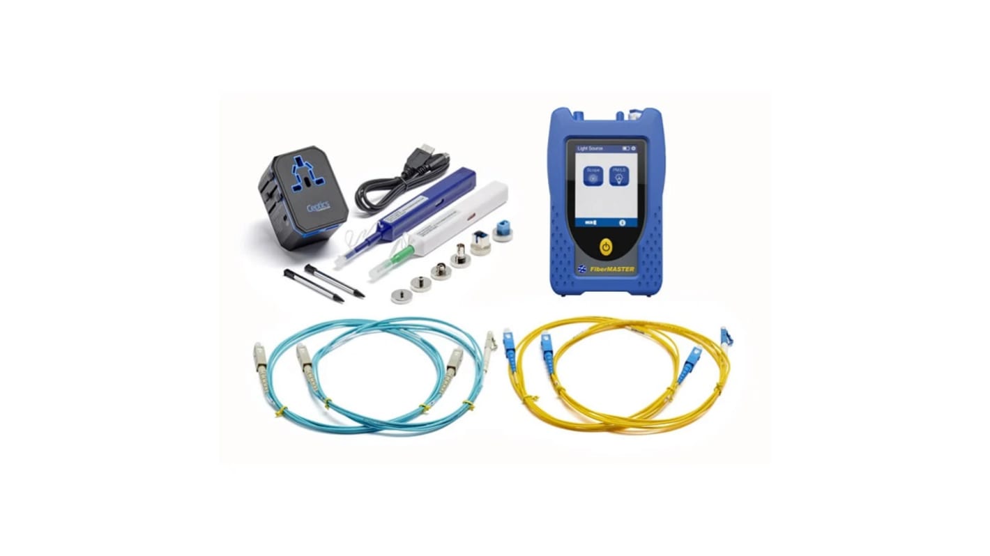 Kit per test fibra ottica TREND Networks R240-LSIV, cavo Monomodale e multimodale