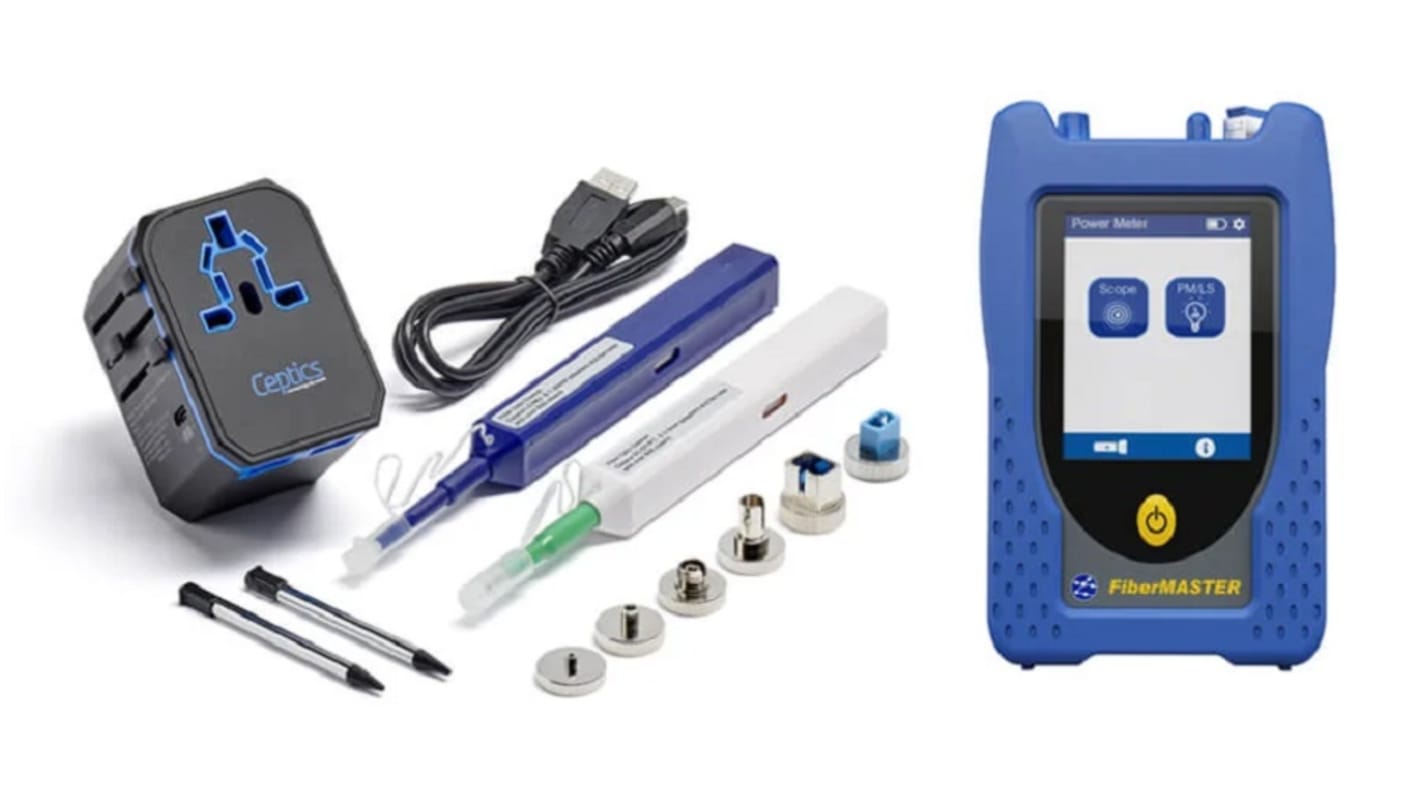 TREND Networks R240PMIV Single Mode & Multimode Fibre Optic Test Kit RS