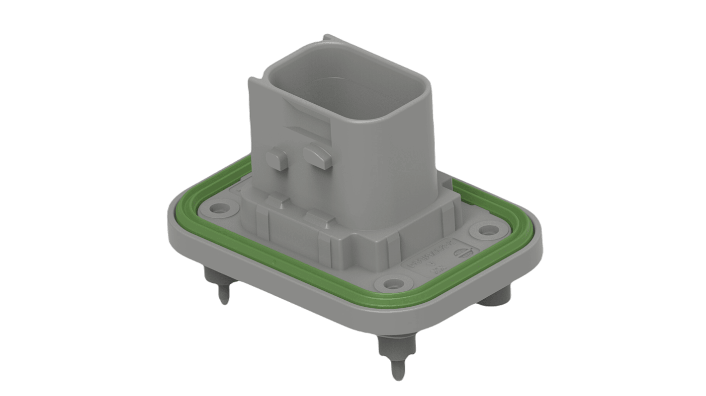 Embase pour CI TE Connectivity, 2-23781, 8 pôles , 6mm, 2 rangées , 10A, Verticale