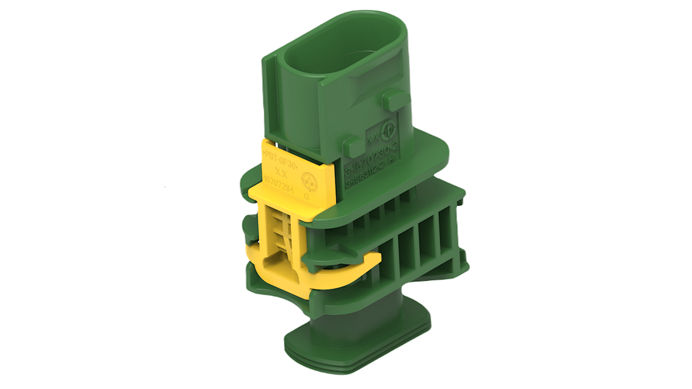 TE Connectivity 自動車用コネクタ 3極 オス 自動車用ハウジング, 3-1670730-2