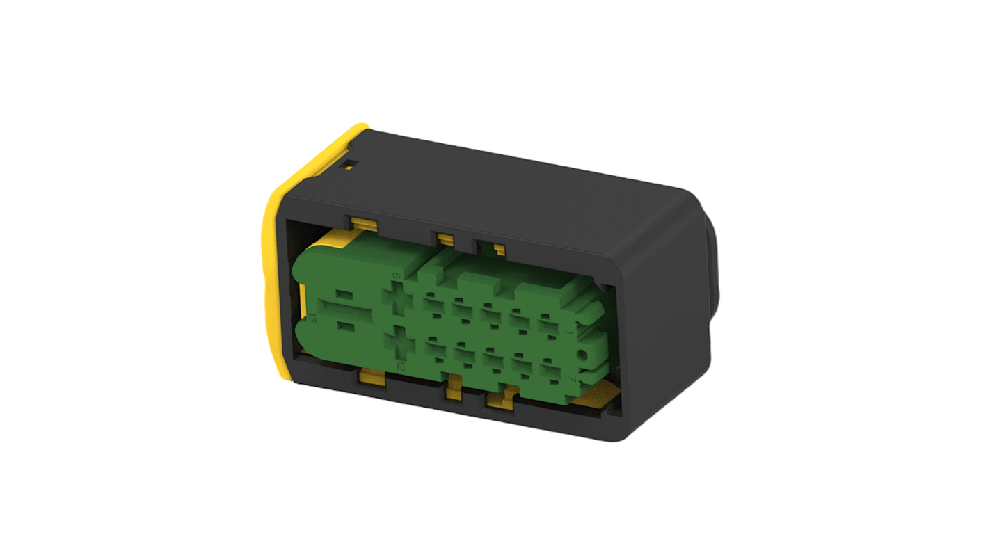 TE Connectivity Heavy Duty Sealed Connector Series  Automotive, Kfz-Steckverbinder, Automobilgehäuse, Buchse, 13-polig,