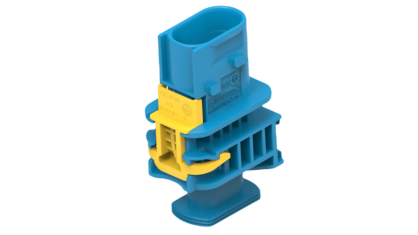TE Connectivity 自動車用コネクタ 3極 オス 自動車用ハウジング, 4-1670730-2