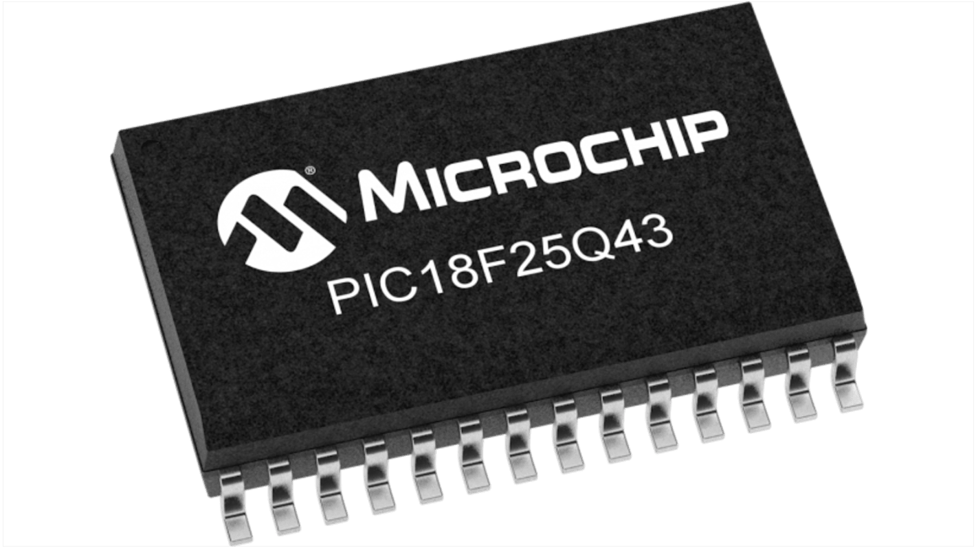 Microchip Mikrocontroller PIC18 PIC18 8bit PCB-Montage 32 KB SOIC 28-Pin 64MHz