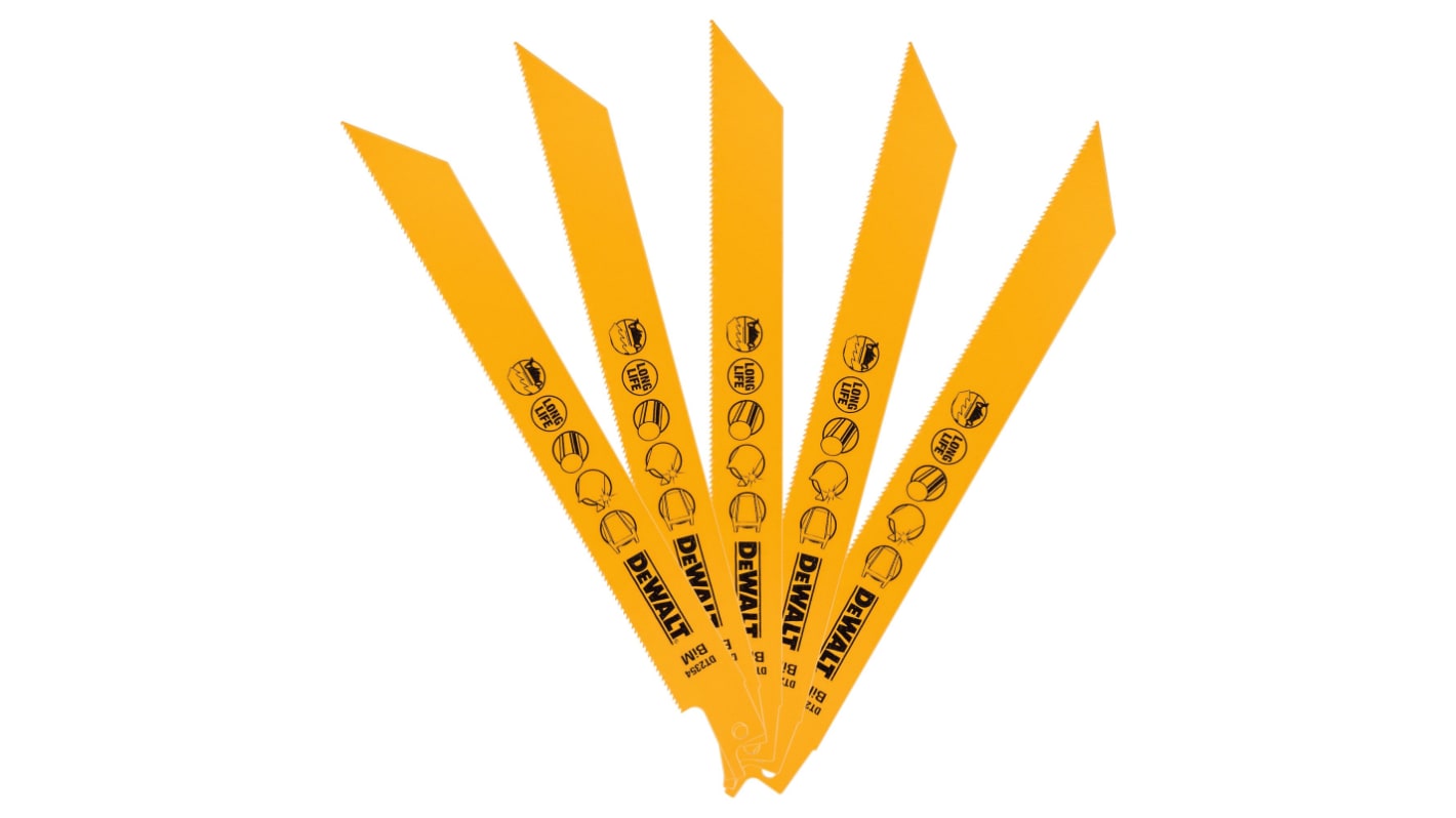 DT2354QZ DeWALT, 18 Teeth Per Inch Metal 203mm Cutting Length