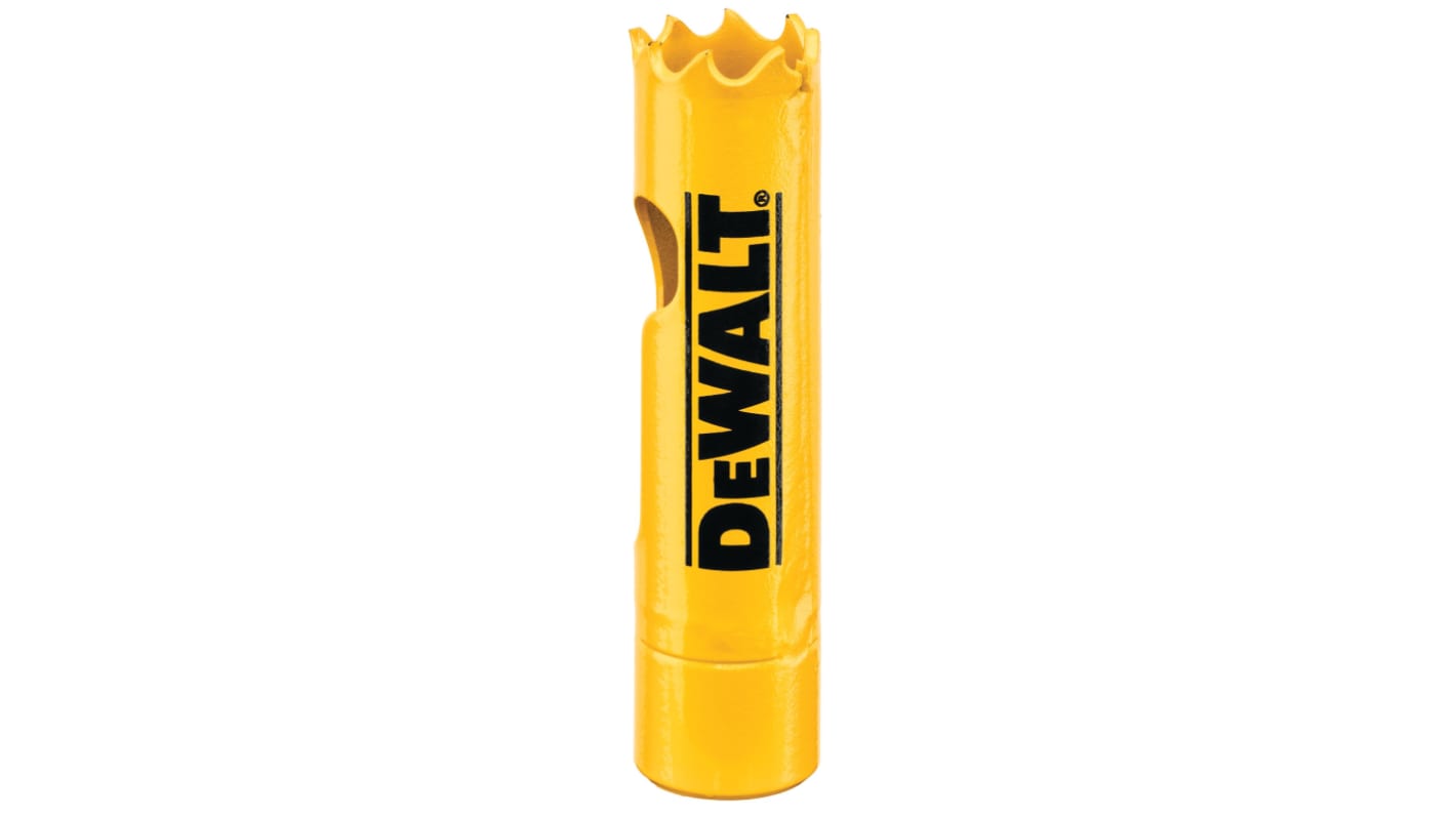 ホールソー DeWALT バイメタル 直径16mm カット深さ44mm