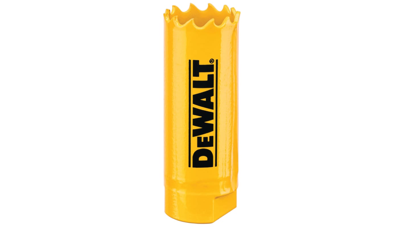 ホールソー DeWALT バイメタル 直径22mm カット深さ44mm