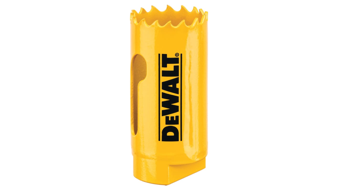 ホールソー DeWALT バイメタル 直径27mm カット深さ44mm