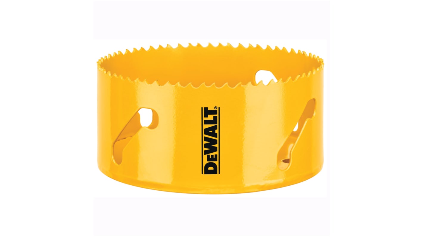 ホールソー DeWALT バイメタル 直径114mm カット深さ44mm