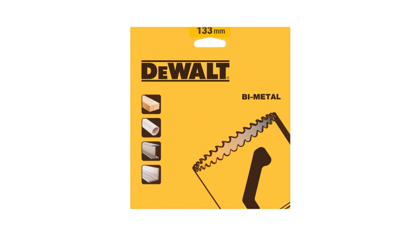 Otwornica Ø: 133mm Bimetal DeWALT Otwornica gł. cięcia: 44mm