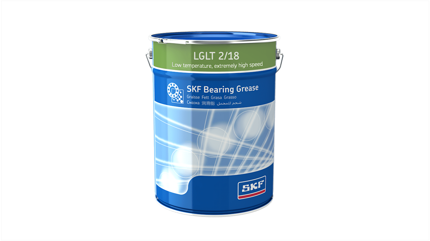 SKF Lithium Complex, Synthetic PAO Oil Grease for bearings 16 kg LGLT 2