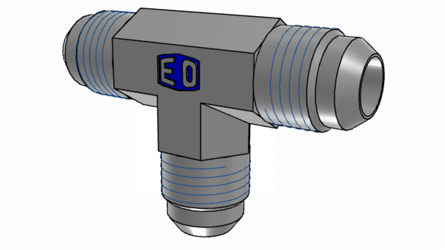 Raccord banjo, UNF 1 5/8-12 mâle vers UNF 1 5/8-12 mâle