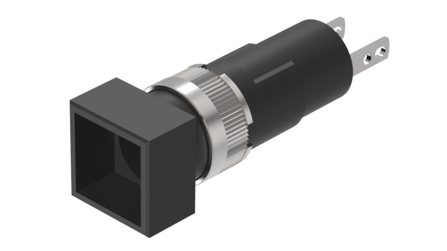 EAO Lysdiode Indikatorlampeholder, Panelhul Ø 9mm