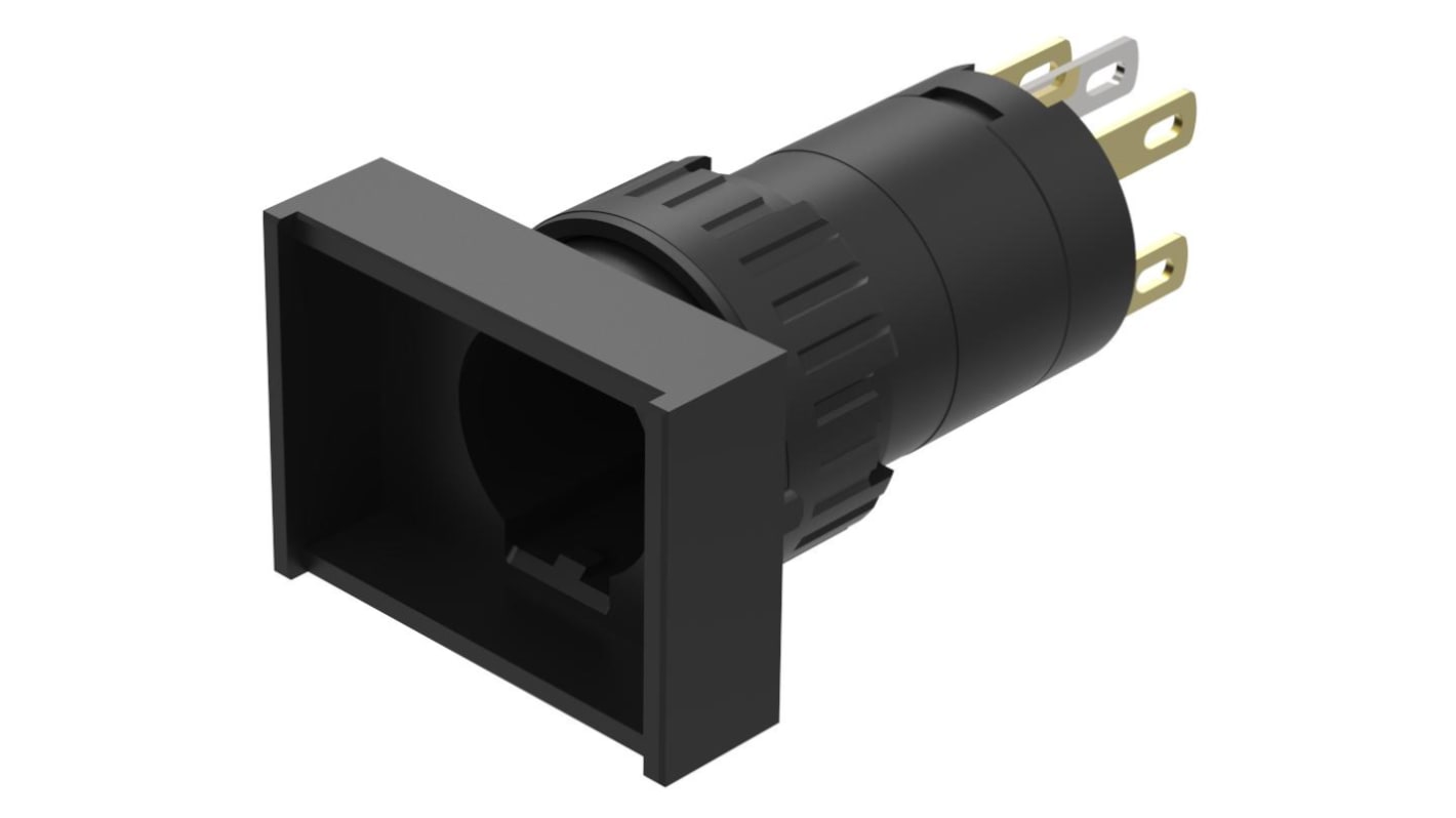 EAO Pushbutton Actuator for Use with Illuminated Pushbutton