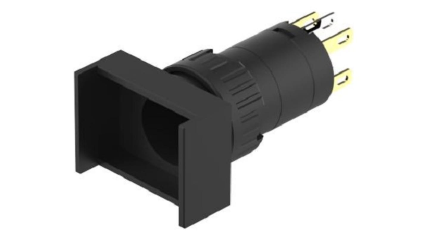 EAO Pushbutton Actuator for Use with Illuminated Pushbutton