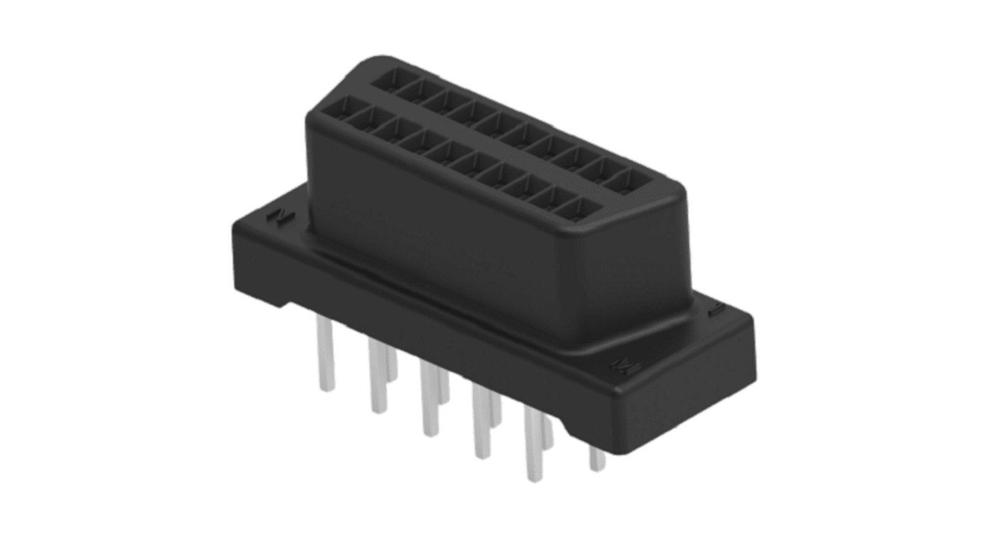 Conector D-sub PCB TE Connectivity, Serie 5174215, paso 1.27mm, Vertical Conectores D-sub, Montaje en placa, Conector,