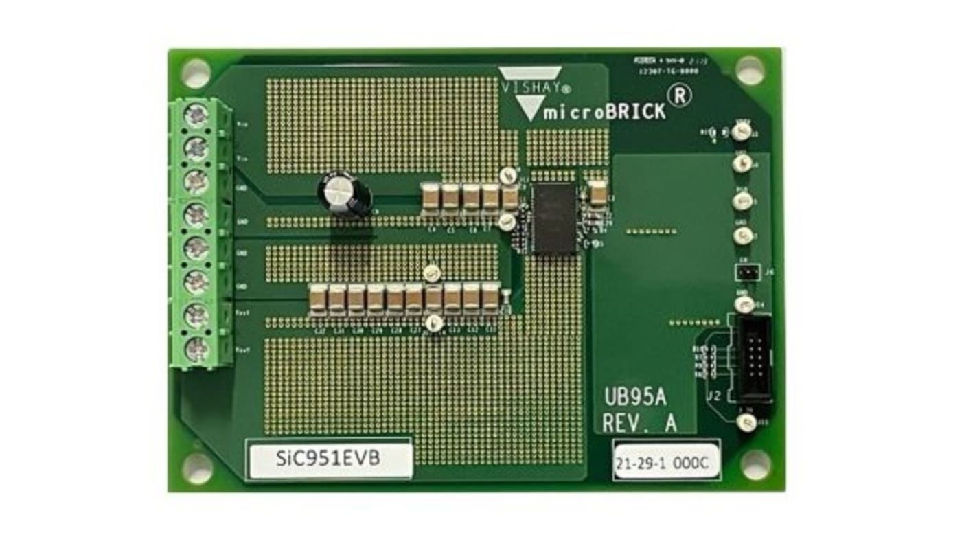 Diseño de referencia Regulador de bajada Vishay Reference Board Kit - SIC951EVB-KIT-A