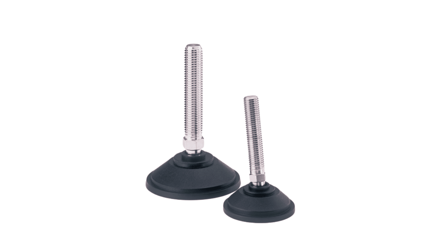 Levelling Foot Stainless Steel - M8x50mm