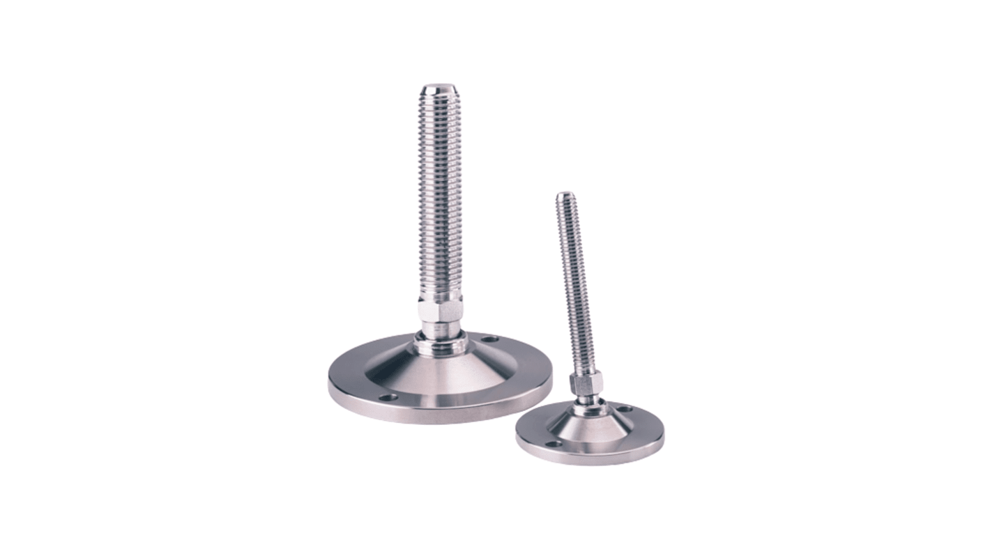 A210/009 | Nu-Tech Engineering M16 80mm Dia. Steel Levelling Adjustable ...