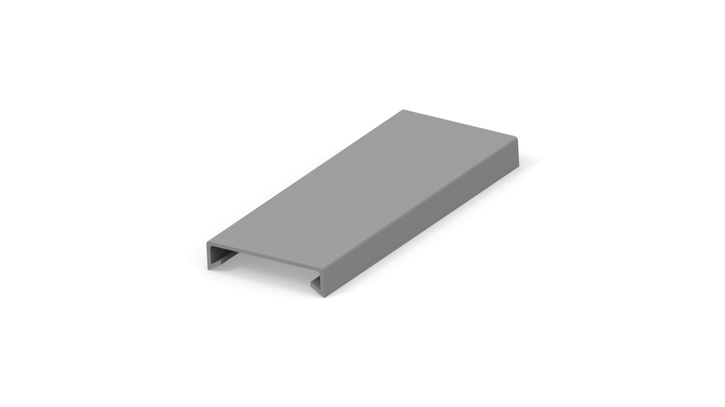 Entrelec Kabelkanal Zubehör, Typ Kabelkanalabdeckung, PVC, 40 x 9.3mm