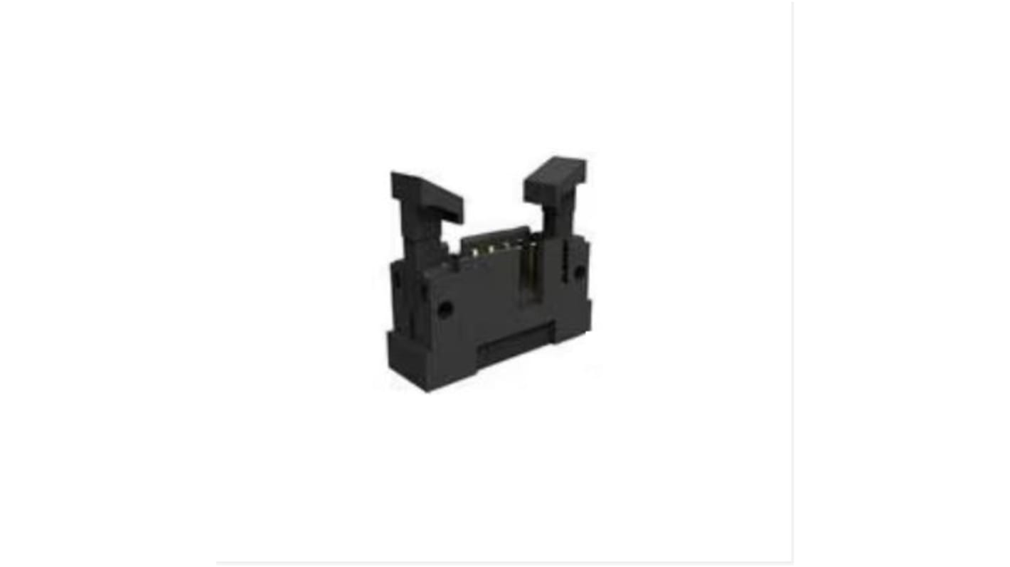 TE Connectivity 10-Way Connector Plug for Cable Mount, 2-Row