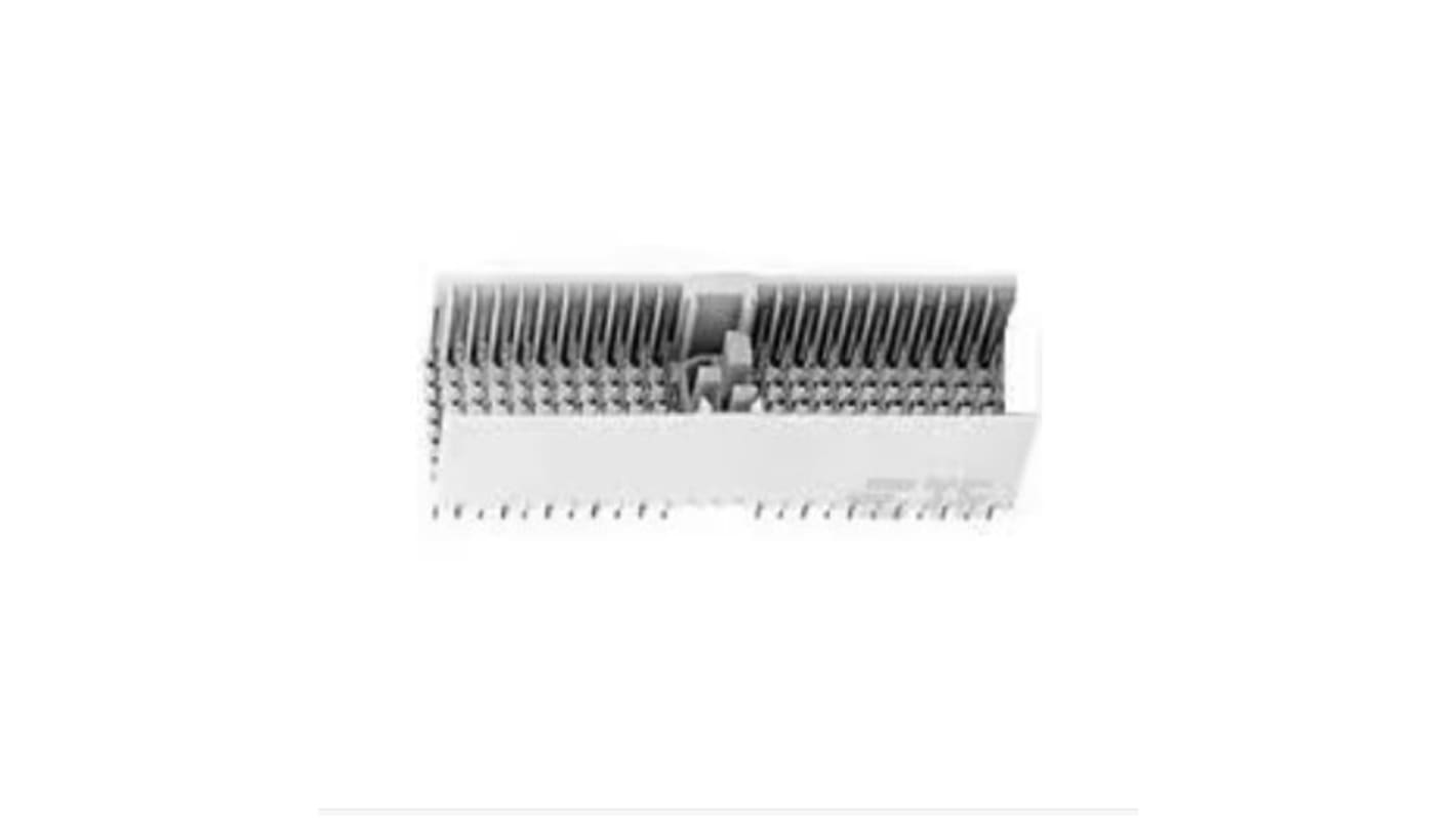 TE Connectivity, 5106509 2mm Pitch Connector Backplane Connector, Male, Vertical, 25 Column, 7 Row, 154 Way, 5106509