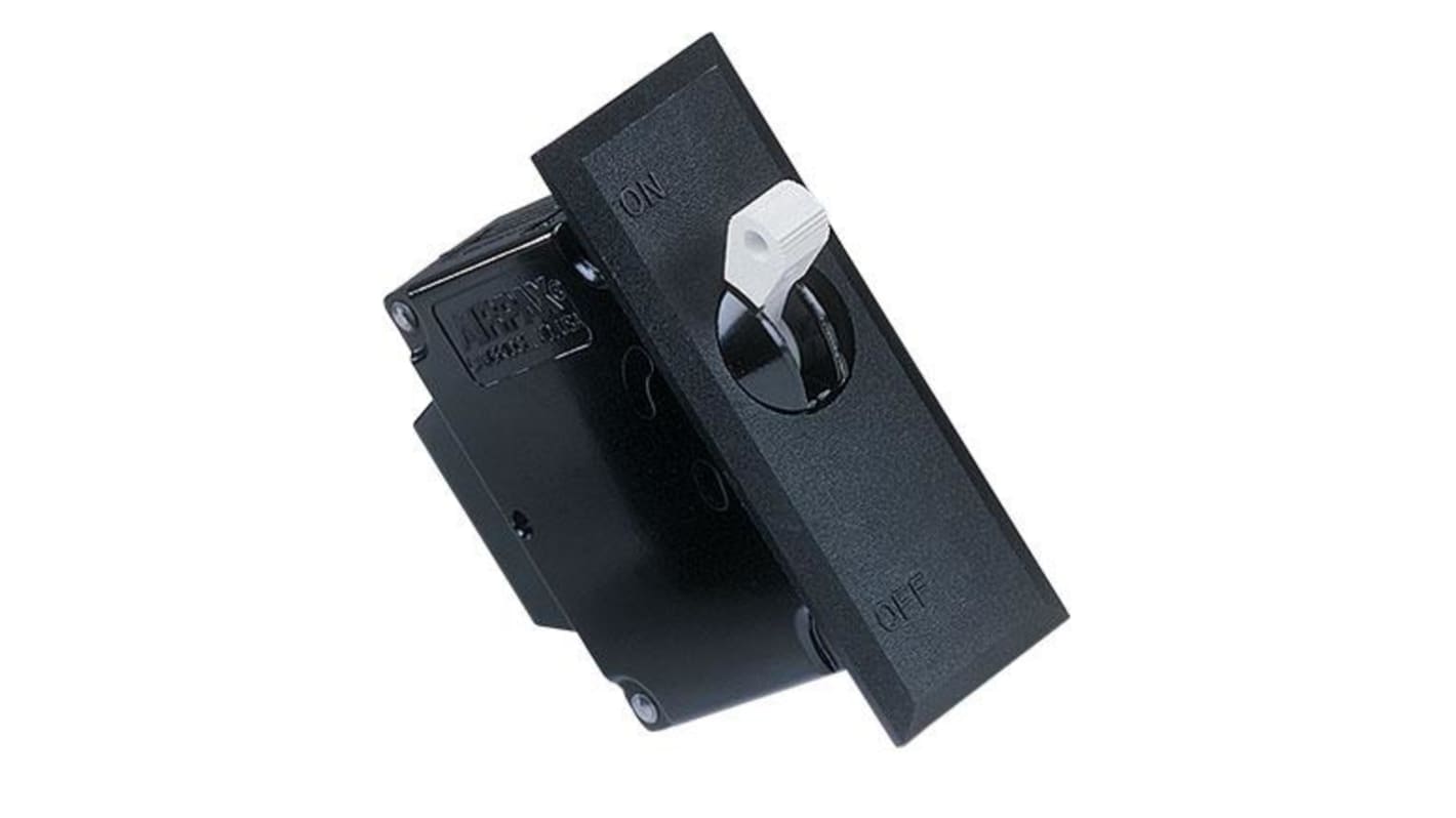 Sensata Airpax Airpax Thermal Circuit Breaker - IEG1  Single Pole Panel Mount, 10A Current Rating