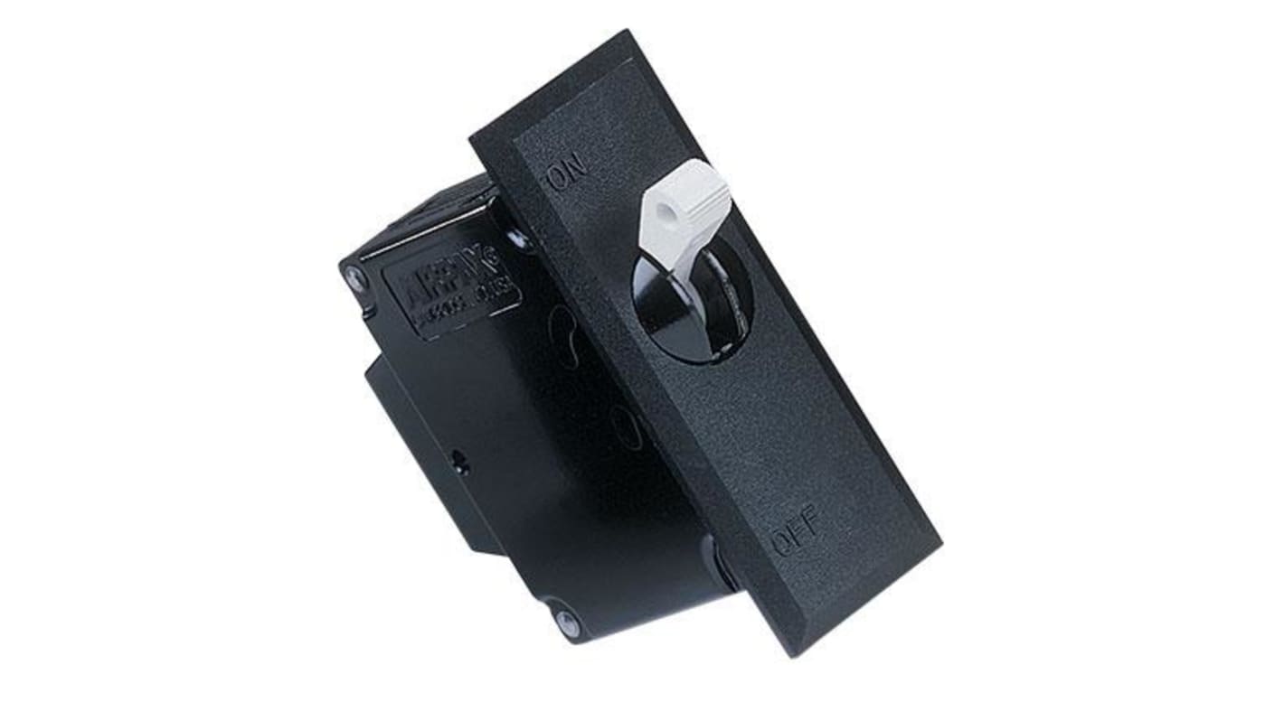 Sensata Airpax Airpax Thermal Circuit Breaker - IEGH66 2 Pole Panel Mount, 30A Current Rating