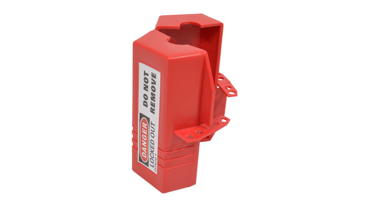 Spectrum Industrial Red 4-Lock Plug Lockout