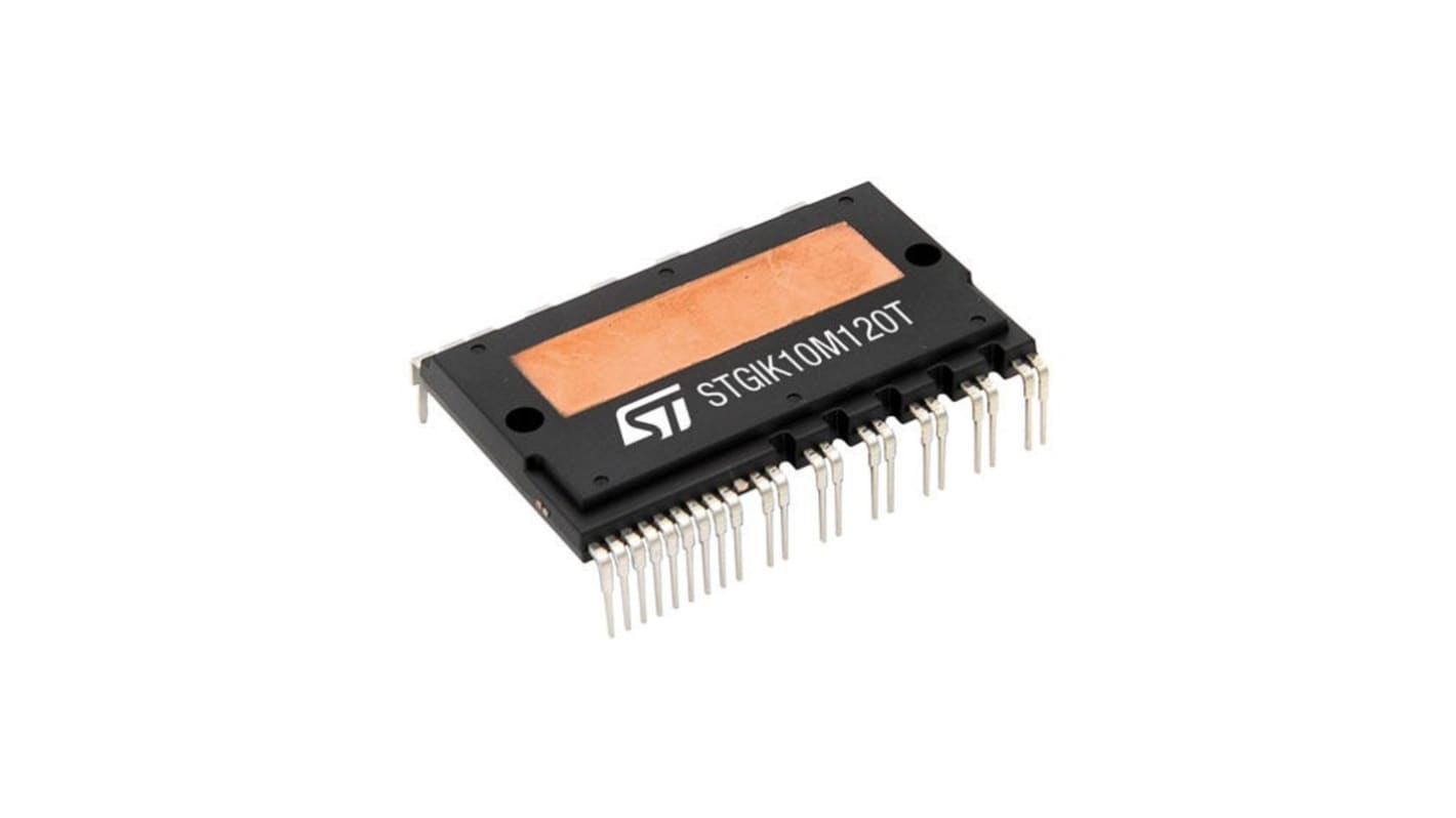 STMicroelectronics Pチャンネル スマートパワーモジュール 1200 V 10 A, 30-Pin SDIPHP-30L