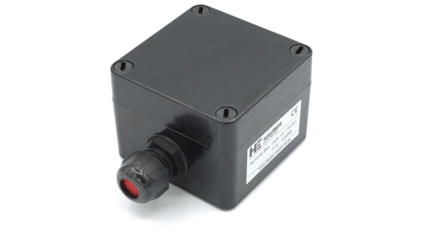 Hauber Elektronik Klemmenbox DP für Sensor HE100 und HE101