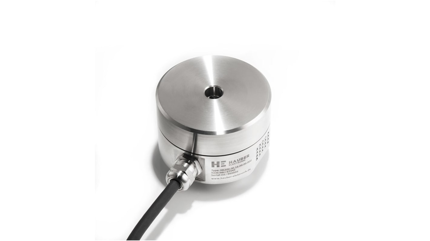 Sensor de vibraciones Hauber Elektronik HE200.01.16.00.00.00.020, vibraciones: 16mm/s, 20 mA, -40°C → +85°C