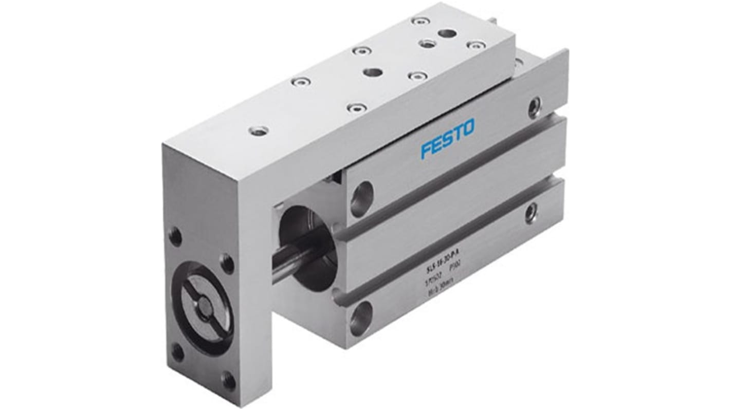Festo Pneumatic Guided Cylinder - 170496, 10mm Bore, 30mm Stroke, SLS Series, Double Acting